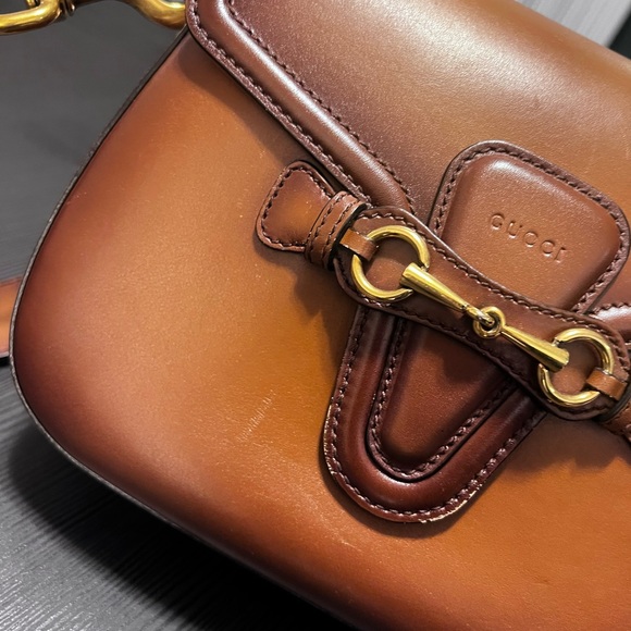 Gucci Medium Lady Web Shoulder Bag - Picture 5 of 7